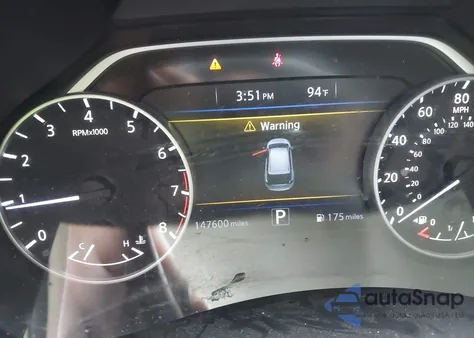 2017 Nissan Murano Sl z USA, uszkodzony, nr VIN 5N1AZ2MH0HN153624